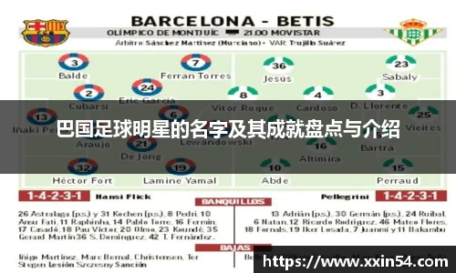巴国足球明星的名字及其成就盘点与介绍